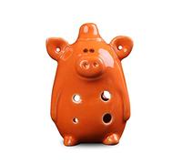 Piggy-shaped Ocarina 6-hole Non-tunable Short-mouth Ocarina Musical Instrument With Lanyard Protection Bag ocarina instrument (1)