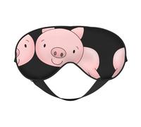 Piggy Sleep Mask,Eye Mask for Sleeping, Ultra Soft and Skin Friendly Full Eye Covers for Women/Men