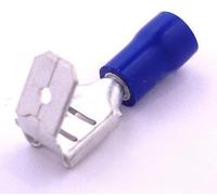 Piggyback Crimp Terminals/Electrical Connectors for Wiring - 50x Insulated Ring Connector Terminals- Blue - FREE FIRST CLASS UK POSTAGE!