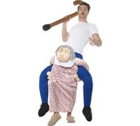 Piggyback Ride Me Ride On Piggy Back Costume Self Fill Legs Stag Party Adults