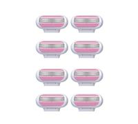 PIGIAOKA 8Pcs Replacement Razor Blades Refills for Women's Razors, Razor Refill Blades Compatible with Gillette Venus, 3 Layer Blade Pivoting Head for Sensitive Skin, Smooth Shaving Experience