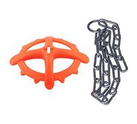 Piglet Chain Iron Veterinary Bait Anti Adjustable Pig Biting Plastic Toy for Farm Animal Welfare Farming Equipment Plastic and Iron Durable Chain