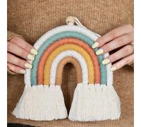 Piglet&Chestnut Beginners Macrame Kit for Adults - Rainbow Craft Starter Kit - Make Your Own Rainbow - Complete With Illustrated Instructions