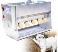 Piglet Feeder Nipple, Stainless Steel Automatic Milk Feeding Machine for Farms and Pastures, Constant Temperature and Automatic Stirring, Double-sided Design