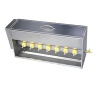 Piglet Feeding Station, Automatic Milk Feeder with 10/14 Nipples, Stainless Steel Cover and Valve, Livestock Nursing Bottle