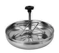 Piglet Feeding Trough Stainless Steel Piglet Food Tray Pig Feeder Bowl for Livestock Fodder