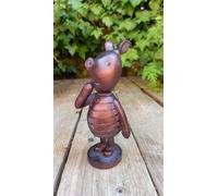 Piglet Garden Sculpture Ornament Decor Statue Inspirational Gifting Bronze One Size