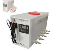 Piglet Milk Feeder, Dual Side Smart Constant Temperature Nursing Machine with Sound Simulation, Automatic Stirring Feeding Station for Farm Ranch