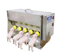 Piglet Milk Feeder, Nursing Bottles for Piglets, 10/14 Nipple Care Station, Efficient Livestock Lactation Solution for Young Animals