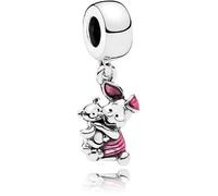 (Piglet Winnie the pooh dangle bead charm for pandora bracket ) New Disney Mickey Minnie sterling silver charm 925