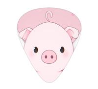 Piglet with wings 12 Pack Guitar Picks Plectrums,4 pieces in each of 3 sizes, Suitable for a wide range of stringed instruments