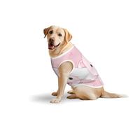 Piglet with Wings Dog Pure Cotton Tshirts for Medium & Large Dogs,Breathable Stretchy Tank Top Sleeveless Vest Tee Shirt