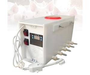 Piglets Milk Feeder, Smart Constant Temperature Automatic Piglet Nursing Milking Machine, Pig Milk Feeder with Sound, Prevent The Piglet from Running Around 10Nipples
