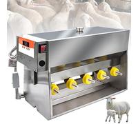 Piglets Milk Feeder, Stainless Steel Constant Temperature Milk and Water Feeder, with Sound Source Hole, 10/14 Nipples | Suitable for Farms and Ranches 10-Digit-BasicVersion