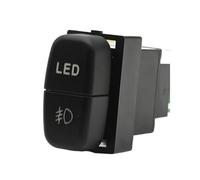 PIGLOLKINY 1 Pc Car Dual Key Switch LED Fog Light Spotlight DRL Power Headlight Control Button Fit for Mitsubishi ASX for Lancer for Pajero V73 V93 V97(LED Front Fog Light)