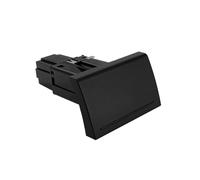 PIGLOLKINY 12V Blue Led Push Button Switch Laser Etched ON OFF With Cable Fit For Amarok For VW Campers Car Accessories(Black)