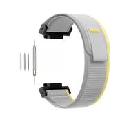 PIGLOLKINY 16mm Sports Alpine Trail Loop Watch Strap Nylon Weaving Bracelet For Casio G-SHOCK GA110 GA800 GAX-100 GAW-100 Watchband(Yellow beige)
