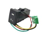 PIGLOLKINY 1PC Fit for Isuzu for D-MAX Auto LED DRL Light Car Front Fog Power Mirror Heated Push Button Switch Refitted with Wire(Parking Radar)