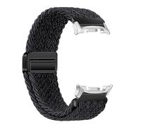 PIGLOLKINY 1pcs Braided Nylon Band For Samsung For Galaxy Watch 8/8 Classic 46mm Magnetic Buckle Colorful Sport Strap(BGraS,For 8 or 8 classic)