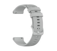 PIGLOLKINY 20/22mm Magnetic Clasp Strap For Garmin Forerunner 265 255 645 245 /Venu 3 2 Sq Sports Silicone Bracelet(Gray2,20MM Universal)