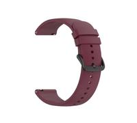 PIGLOLKINY 20 22mm Silicone Strap For Garmin Venu 3 Band Forerunner 265 255 245 165 For 2 Plus Belt(PURPLE 17,22mm)