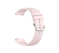 PIGLOLKINY 20 22mm Silicone Strap For Garmin Venu 3 Band Forerunner 265 255 245 165 For 2 Plus Belt(PINK 20,22mm)