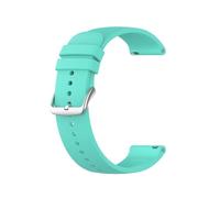 PIGLOLKINY 20/22mm Silicone Strap For Huawei Watch 4 GT3 GT2 Smart Band For Garmin Venu Vivoactive 5 Forerunner 165 245 245M 645(Mint Green,22mm)
