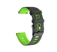 PIGLOLKINY 20 22mm Silicone Watch Strap For Garmin D2 Air X15 Bracelet Forerunner 570 265 255 165 Band(17,1pcs 20mm)