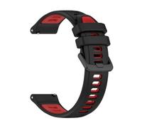 PIGLOLKINY 20 22mm Silicone Watch Strap For Garmin D2 Air X15 Bracelet Forerunner 570 265 255 165 Band(17,1pcs 20mm)