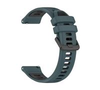 PIGLOLKINY 20 22mm Silicone Watch Strap For Garmin D2 Air X15 Bracelet Forerunner 570 265 255 165 Band(15,1pcs 20mm)