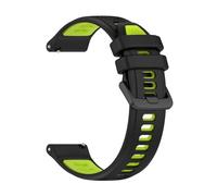 PIGLOLKINY 20 22mm Silicone Watch Strap For Garmin D2 Air X15 Bracelet Forerunner 570 265 255 165 Band(Deep Green,1pcs 22mm)