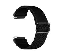 PIGLOLKINY 20mm 22mm Nylon Strap For Xiaomi Watch 5/S4 S3 S2 Breathable Durable Bracelet For Redmi 5 Oneplus Lite-3(Black,For other 20mm)