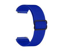 PIGLOLKINY 20mm 22mm Nylon Strap For Xiaomi Watch 5/S4 S3 S2 Breathable Durable Bracelet For Redmi 5 Oneplus Lite-3(Royal blue,For other 22mm)