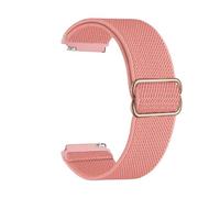 PIGLOLKINY 20mm 22mm Nylon Strap For Xiaomi Watch 5/S4 S3 S2 Breathable Durable Bracelet For Redmi 5 Oneplus Lite-3(Flesh pink,For other 22mm)