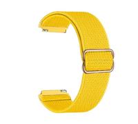 PIGLOLKINY 20mm 22mm Nylon Strap For Xiaomi Watch 5/S4 S3 S2 Breathable Durable Bracelet For Redmi 5 Oneplus Lite-3(Yellow,For other 20mm)