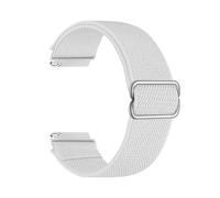 PIGLOLKINY 20mm 22mm Nylon Strap For Xiaomi Watch 5/S4 S3 S2 Breathable Durable Bracelet For Redmi 5 Oneplus Lite-3(White,For other 22mm)