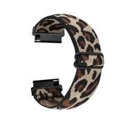 PIGLOLKINY 20mm 22mm Nylon Strap For Xiaomi Watch 5/S4 S3 S2 Breathable Durable Bracelet For Redmi 5 Oneplus Lite-3(Leopard print,For other 20mm)