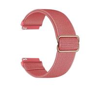 PIGLOLKINY 20mm 22mm Nylon Strap For Xiaomi Watch 5/S4 S3 S2 Breathable Durable Bracelet For Redmi 5 Oneplus Lite-3(Rose pink,For other 22mm)