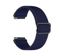 PIGLOLKINY 20mm 22mm Nylon Strap For Xiaomi Watch 5/S4 S3 S2 Breathable Durable Bracelet For Redmi 5 Oneplus Lite-3(Midnight blue,For other 20mm)