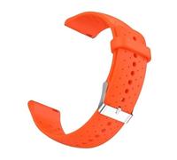 PIGLOLKINY 20mm 22mm Silicone Strap Fit For Garmin Forerunner 265 255 165 570/Vívoactive 6 5 3 Music/Venu 4 2/D2 Air X15(Orange,1pcs 22mm)