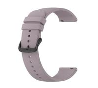 PIGLOLKINY 22mm Silicone Watchband For Huami For Amazfit GTR 4/3 Pro/2 47mm Smart Watch Band For Bip 5(Purple)