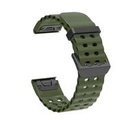 PIGLOLKINY 26/22mm Silicone Strap For Garmin QuickFit Band Fenix 8 47mm 51 7X 7 7S 6X 6 Pro 5 5X Epix 2 Forerunner 965(AG,26mm)