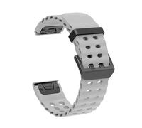 PIGLOLKINY 26/22mm Silicone Strap For Garmin QuickFit Band Fenix 8 47mm 51 7X 7 7S 6X 6 Pro 5 5X Epix 2 Forerunner 965(H,26mm)