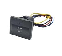 PIGLOLKINY Car Red LED DRL Light Packing Radar Power On Off Camera Mirror Switch Button Fit for Ford for Focus 2 Mk2 2009 2010 2011 Accessories(Rear diff Lock)