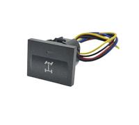 PIGLOLKINY Car Red LED DRL Light Packing Radar Power On Off Camera Mirror Switch Button Fit for Ford for Focus 2 Mk2 2009 2010 2011 Accessories(Front diff Lock)