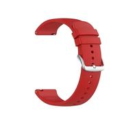 PIGLOLKINY Fit For Garmin Venu 3 Band Forerunner 265 255 245 Music Vivoactive 4 Bands For Sq 2 Plus Bracelet 20/22mm Silicone Strap(Red,20mm)
