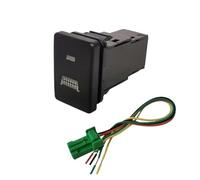 PIGLOLKINY Fit for Toyota for IZOA CHR Car Power On Off DRL P Radar Rear Trunk Push Button Parking Sensor Switch with Wire(Spotlight Daylight)