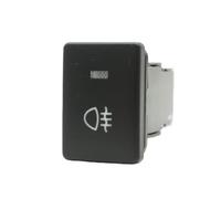 PIGLOLKINY Fit for Toyota for IZOA CHR Car Power On Off DRL P Radar Rear Trunk Push Button Parking Sensor Switch with Wire(Rear Fog Light)