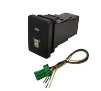 PIGLOLKINY Fit for Toyota for IZOA CHR Car Power On Off DRL P Radar Rear Trunk Push Button Parking Sensor Switch with Wire(Radar)