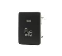 PIGLOLKINY Fit for Toyota for IZOA CHR Car Power On Off DRL P Radar Rear Trunk Push Button Parking Sensor Switch with Wire(BSM)